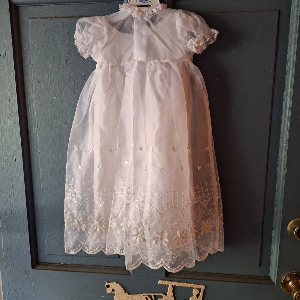 baby christening dress